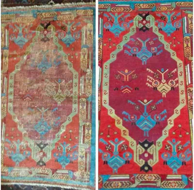 Re-lainage et création de teinte pour tapis - WATRINRESTAURE en Belgique - Re-lainage et création de teinte pour tapis en Belgique. Raviver l’éclat de vos tapis : un service de ravivement des couleurs qui redonne à vos tapis tout leur éclat d’origine en Belgique