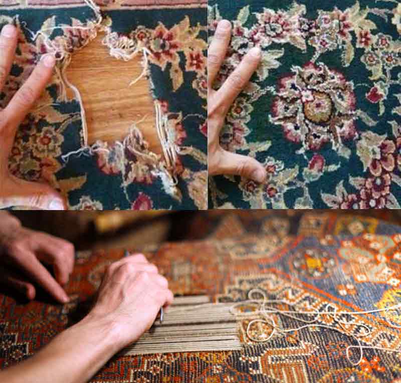 Réparation tapis et tapisserie - WATRINRESTAURE  en Belgique : Réparation tapis et tapisserie, réparation des lisières, restauration des franges de tapis, traitement des trames, resserrage des nœuds de tapis. Partout en Belgique, WATRINRESTAURE est à votre service !